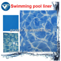 2016 Blue Swimming Pool Non-slip Vinyl Liner (1.5mm, PVC and polyester net frame inside) For Swimming pool